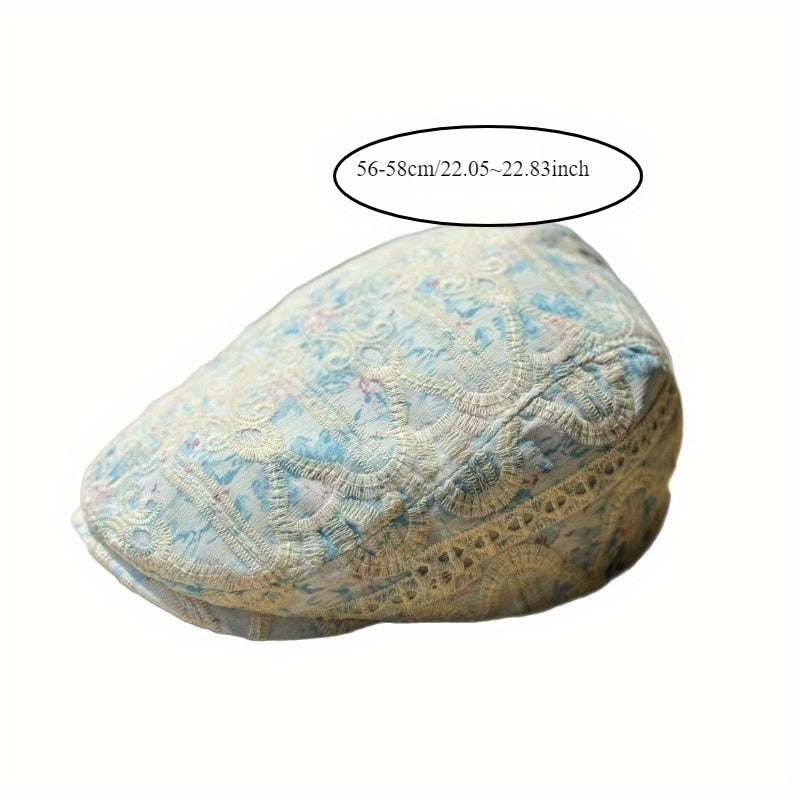 Women's Wide Brim Floral Print Bucket Hat - UPF Summer Beach Hat, Breathable Lightweight Design for Outdoor Activities, Casual Chic Style, Beachwear, Headwear, Sweet Aesthetic Cap